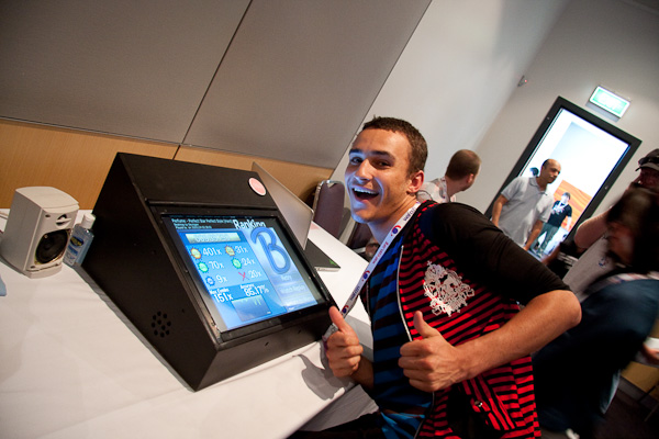 osu!arcade machine at 2010's Wai-con